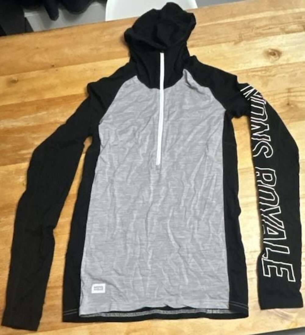 Mons Royale Temple Tech Hood Ultra Lite Merino Air-Con Long Sleeve Hoodie
